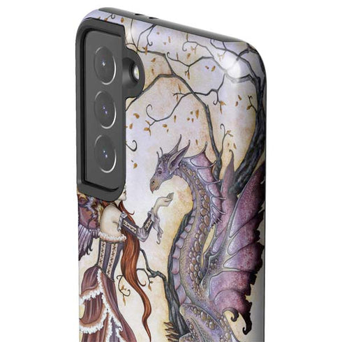 Amy Brown Dragon Charmer Fairy Galaxy S21 5G Pro Case