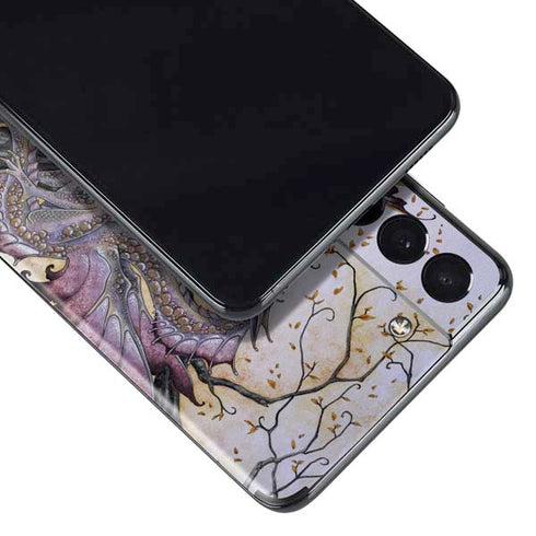 Amy Brown Dragon Charmer Fairy Galaxy S21 Plus 5G Skin