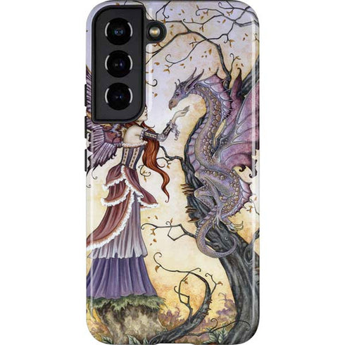 Amy Brown Dragon Charmer Fairy Galaxy S22 Pro Case