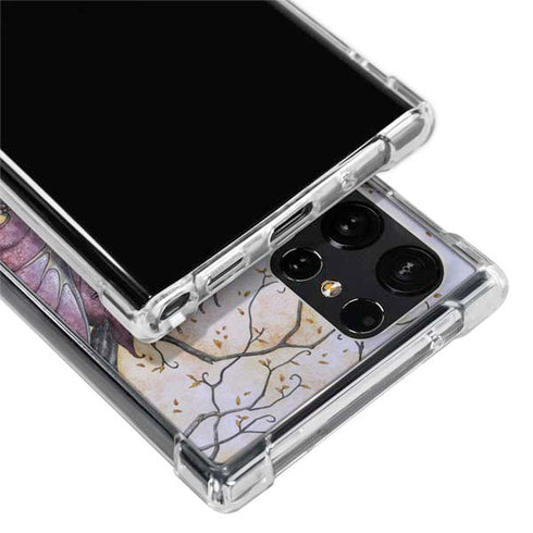 Amy Brown Dragon Charmer Fairy Galaxy S22 Ultra Clear Case