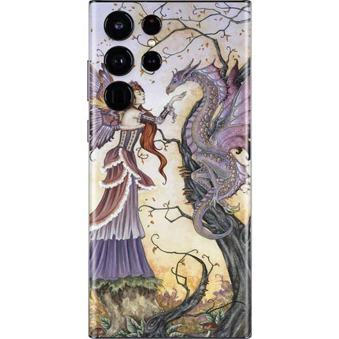 Amy Brown Dragon Charmer Fairy Galaxy S22 Ultra Skin