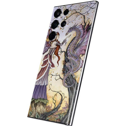 Amy Brown Dragon Charmer Fairy Galaxy S22 Ultra Skin