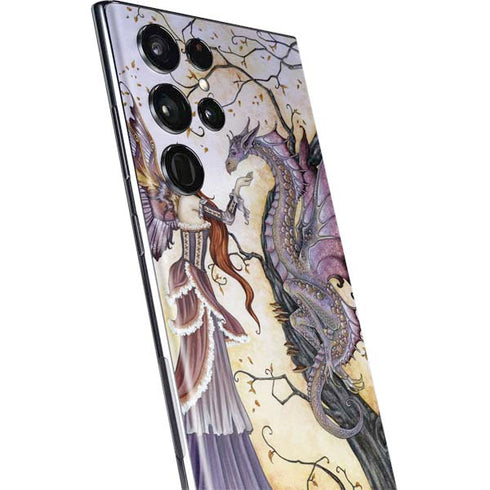 Amy Brown Dragon Charmer Fairy Galaxy S22 Ultra Skin