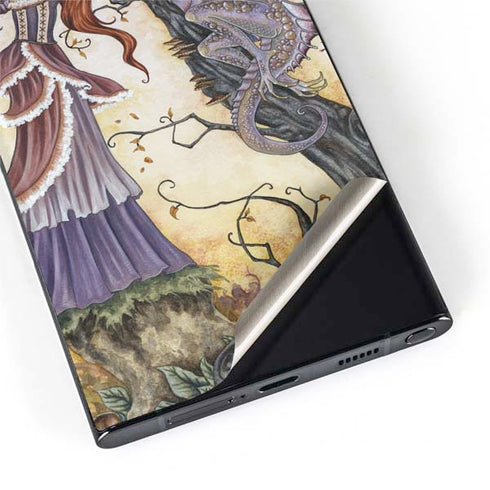 Amy Brown Dragon Charmer Fairy Galaxy S22 Ultra Skin