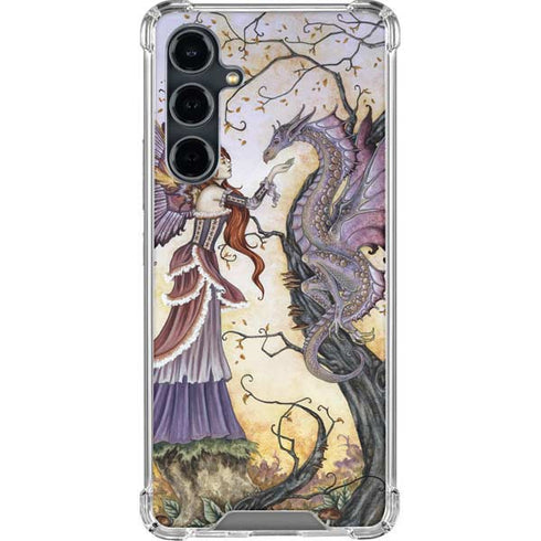 Dragon Charmer Fairy by Amy Brown Galaxy S23 FE Clear Case