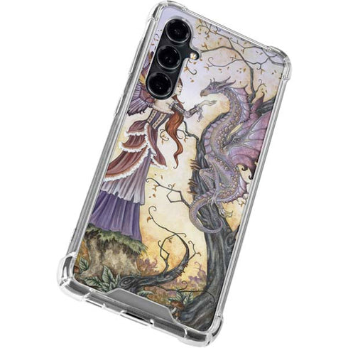 Dragon Charmer Fairy by Amy Brown Galaxy S23 FE Clear Case