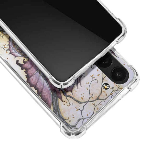 Amy Brown Dragon Charmer Fairy Galaxy S23 Plus Clear Case