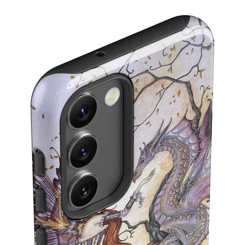 Amy Brown Dragon Charmer Fairy Galaxy S23 Plus Pro Case