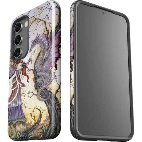 Amy Brown Dragon Charmer Fairy Galaxy S23 Pro Case