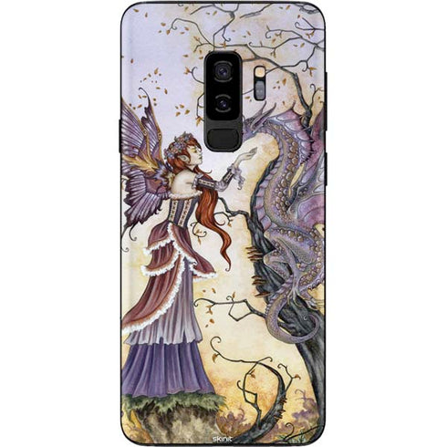 Amy Brown Dragon Charmer Fairy Galaxy S9 Plus Skin