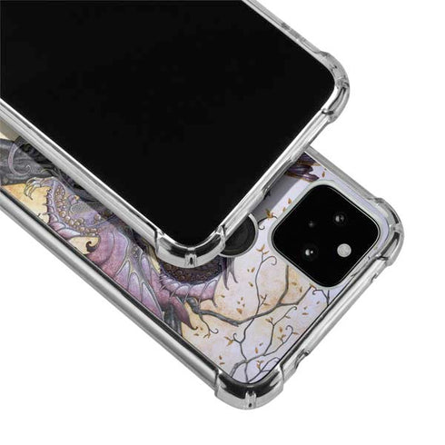 Amy Brown Dragon Charmer Fairy Google Pixel 5a 5G Clear Case