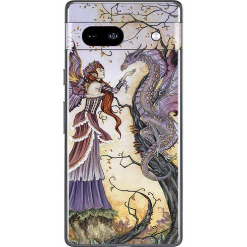Amy Brown Dragon Charmer Fairy Google Pixel 7a Skin