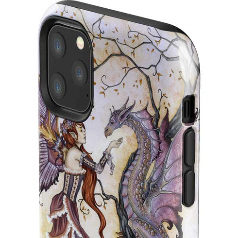 Amy Brown Dragon Charmer Fairy iPhone 11 Pro Max Impact Case