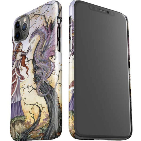 Amy Brown Dragon Charmer Fairy iPhone 11 Pro Max Lite Case