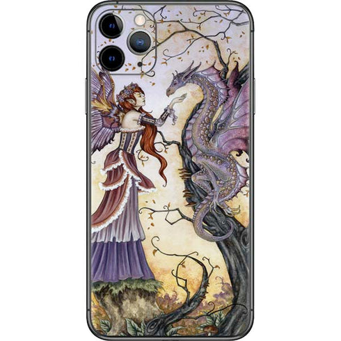 Amy Brown Dragon Charmer Fairy iPhone 11 Pro Max Skin