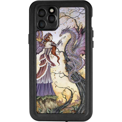 Amy Brown Dragon Charmer Fairy iPhone 11 Pro Max Waterproof Case
