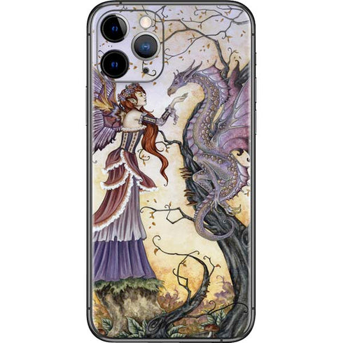 Amy Brown Dragon Charmer Fairy iPhone 11 Pro Skin