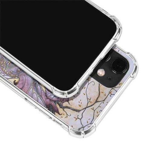 Amy Brown Dragon Charmer Fairy iPhone 12 Clear Case