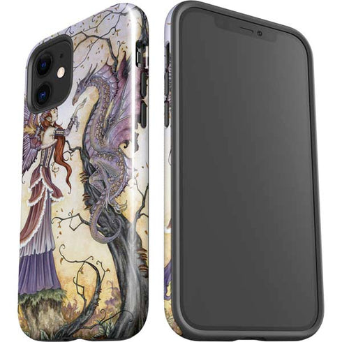 Amy Brown Dragon Charmer Fairy iPhone 12 Mini Impact Case