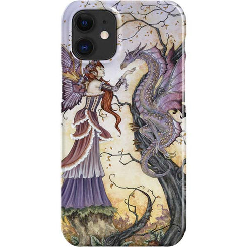 Amy Brown Dragon Charmer Fairy iPhone 12 Mini Lite Case