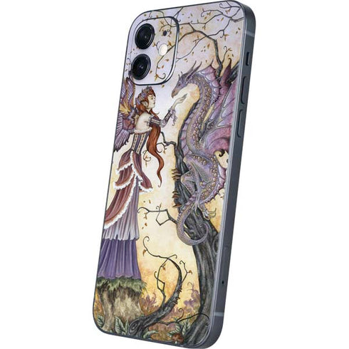 Amy Brown Dragon Charmer Fairy iPhone 12 Mini Skin