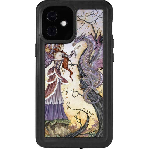 Amy Brown Dragon Charmer Fairy iPhone 12 Mini Waterproof Case