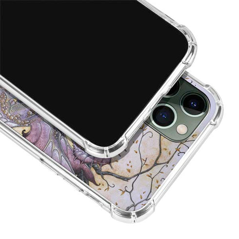 Amy Brown Dragon Charmer Fairy iPhone 12 Pro Clear Case