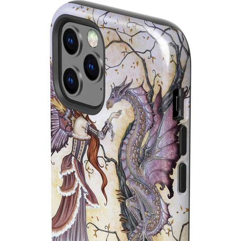 Amy Brown Dragon Charmer Fairy iPhone 12 Pro Impact Case