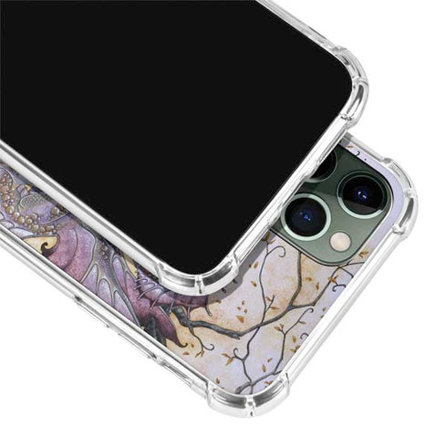 Amy Brown Dragon Charmer Fairy iPhone 12 Pro Max Clear Case