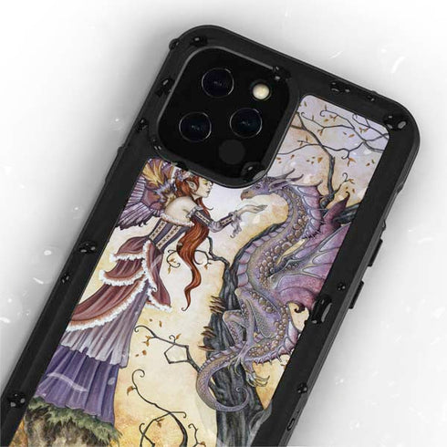 Amy Brown Dragon Charmer Fairy iPhone 12 Pro Waterproof Case
