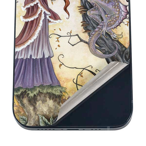 Amy Brown Dragon Charmer Fairy iPhone 12 Skin