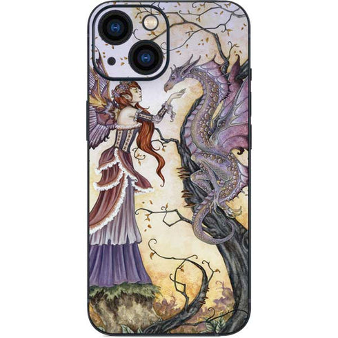Amy Brown Dragon Charmer Fairy iPhone 13 Mini Skin