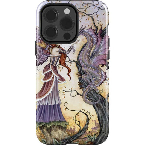 Amy Brown Dragon Charmer Fairy iPhone 13 Pro Impact Case