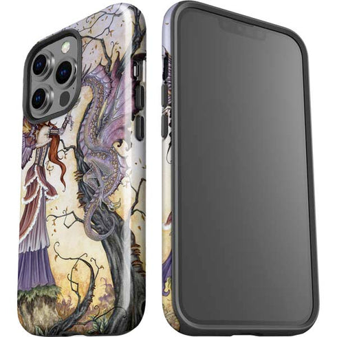 Amy Brown Dragon Charmer Fairy iPhone 13 Pro Impact Case