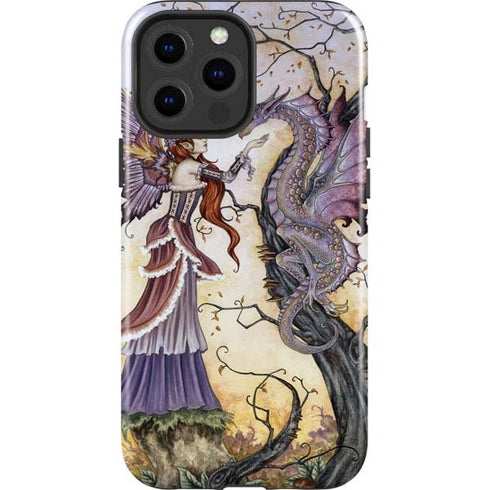 Amy Brown Dragon Charmer Fairy iPhone 13 Pro Max Impact Case