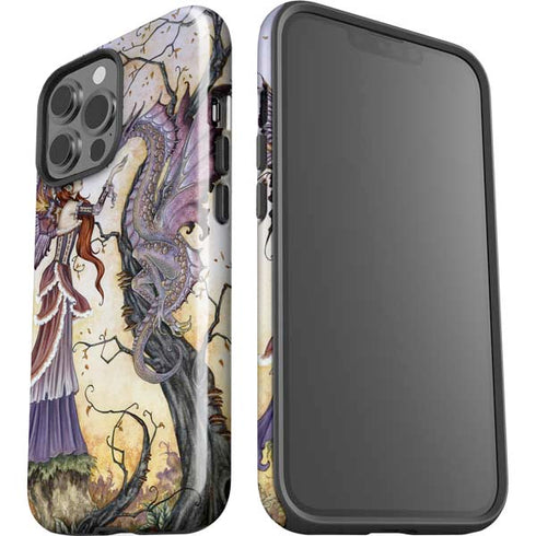 Amy Brown Dragon Charmer Fairy iPhone 13 Pro Max Impact Case