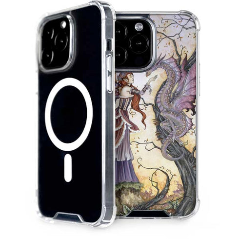 Amy Brown Dragon Charmer Fairy iPhone 13 Pro Max MagSafe Case