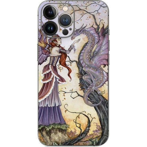 Amy Brown Dragon Charmer Fairy iPhone 13 Pro Max Skin