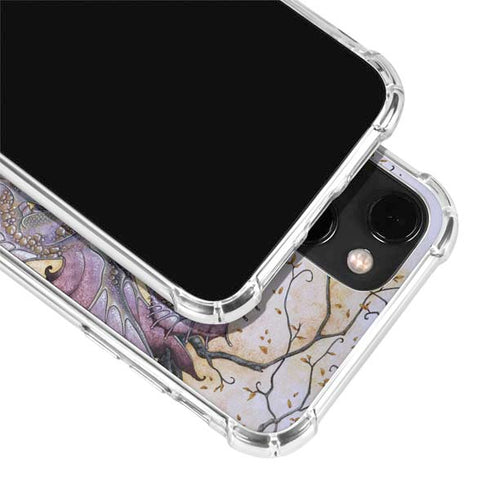 Amy Brown Dragon Charmer Fairy iPhone 14 Plus Clear Case