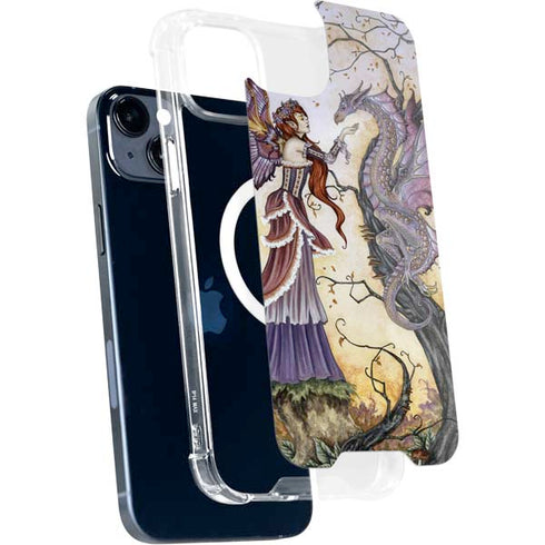 Dragon Charmer Fairy by Amy Brown iPhone 15 Plus MagSafe Case