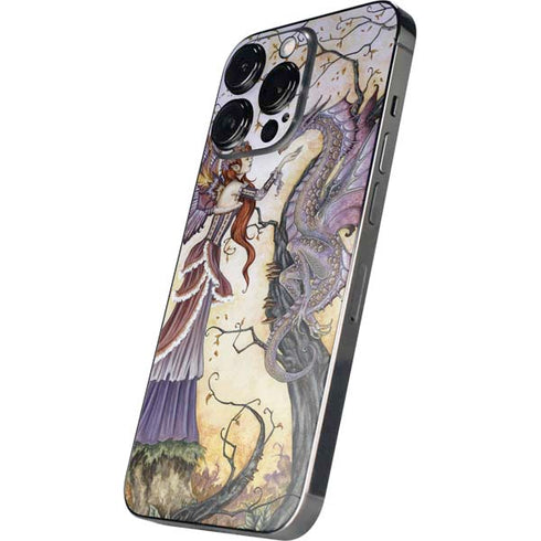 Amy Brown Dragon Charmer Fairy iPhone 14 Pro Max Skin