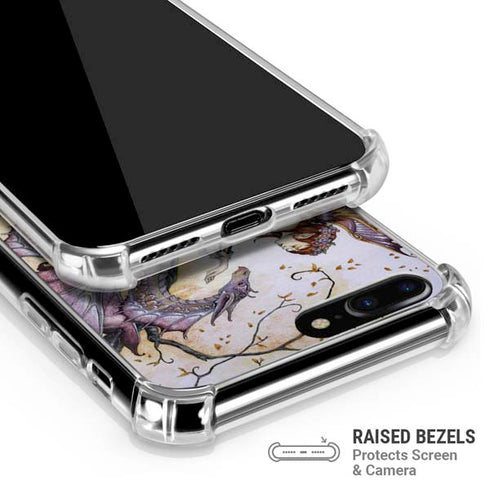 Dragon Charmer Fairy by Amy Brown iPhone 7/8 Plus Clear Case