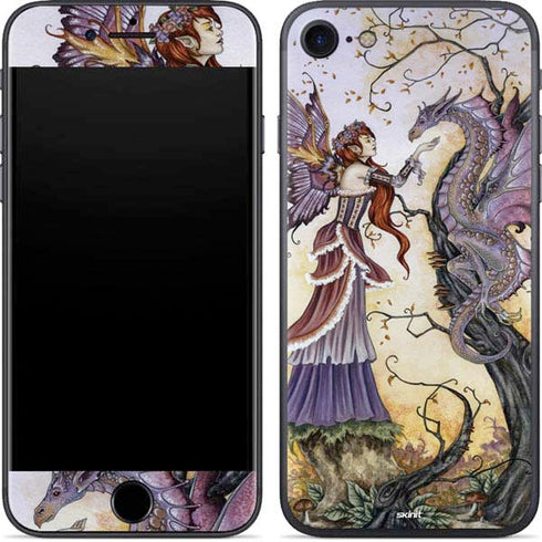 Amy Brown Dragon Charmer Fairy iPhone 7 Skin