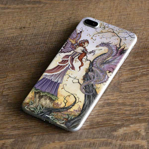 Amy Brown Dragon Charmer Fairy iPhone 8 Plus Skin