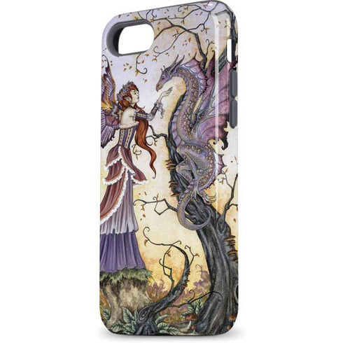Amy Brown Dragon Charmer Fairy iPhone 8 Pro Case