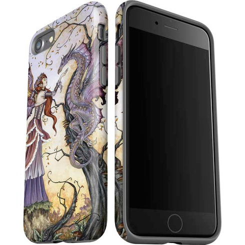 Amy Brown Dragon Charmer Fairy iPhone SE (2nd & 3rd Gen) Pro Case