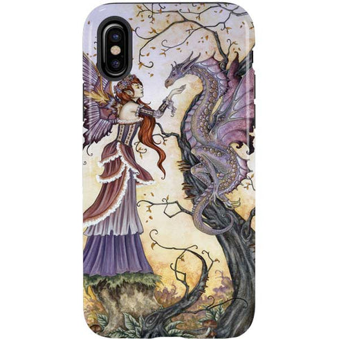 Amy Brown Dragon Charmer Fairy iPhone X Pro Case