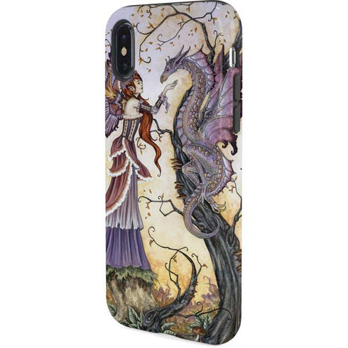 Amy Brown Dragon Charmer Fairy iPhone X Pro Case