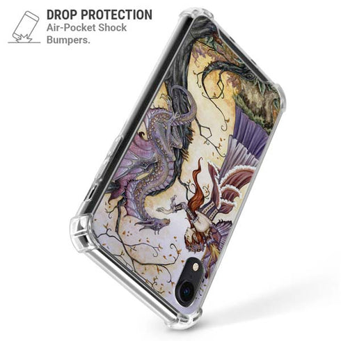 Dragon Charmer Fairy by Amy Brown iPhone XR Clear Case