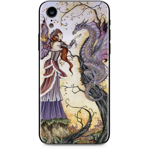 Amy Brown Dragon Charmer Fairy iPhone XR Skin